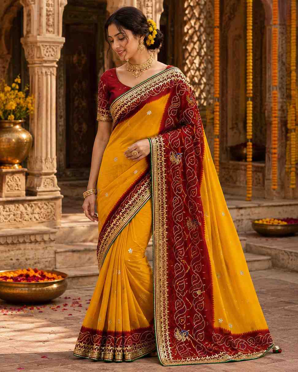 Piliya & Faag Sarees