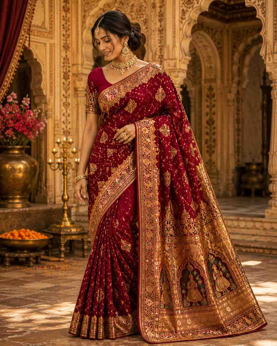 Rajwadi Sarees