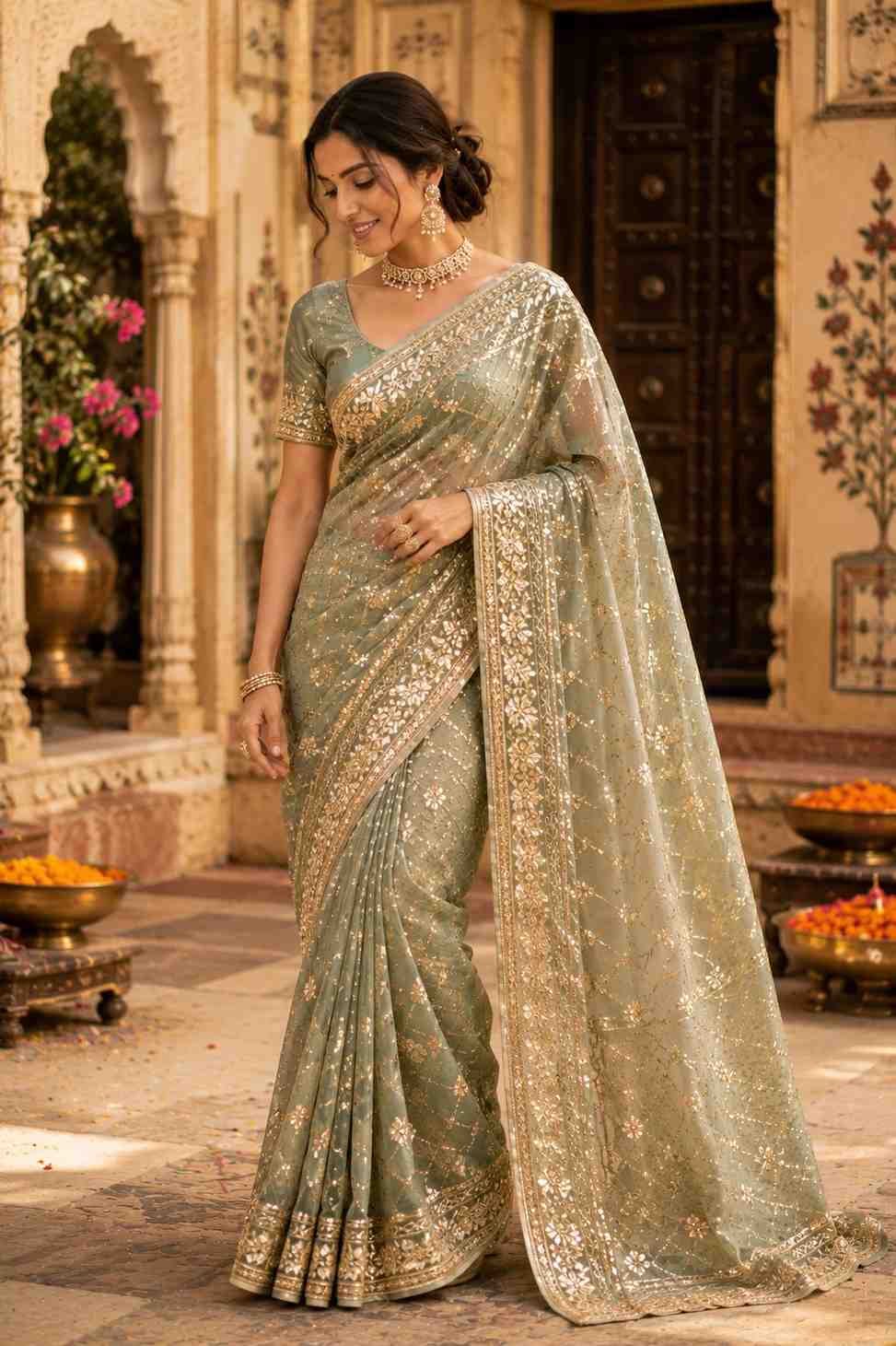 Gota Patti Sarees