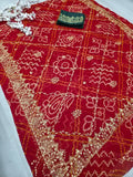 Red kasab jaal bandhej